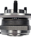 Front view of Front Wheel Bearing And Hub Assembly For Select Jeep Models Ready To Install With Precise Fit And Complete Hub And Bearing Kit