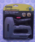 SharpShooter Heavy Duty Staple Gun Yellow Hand Stapler For Home Improvement Upholstery And Carpentry Use Pro Grade Build Durable