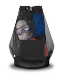 Mesh Scuba Diving Bag Backpack For Snorkeling Gear And Water Sports Equipment Carrier With Breathing Mask and Mesh Design