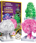 Crystal Growing Kit For Kids Grow A Crystal Garden In Just 6 Hours Hands On STEM Craft For Boys And Girls Geode Project Educational Arts And Crafts Activity With Colorful Crystals Tree Growth And Creative Science Fun featuring colorful crystal trees and geode with box
