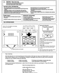 Instruction sheet for 5 Inch Battery Operated Plasma Ball with safety and installation details.