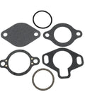 Thermostat Kit 160 Degree Replacement For MerCruiser Mercury GM V6 V8 Engines 4.3 5.0 5.7 Drop In Fit gaskets and O-ring set