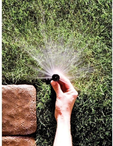Pressure Regulating PRS Professional Pop Up Sprinkler With Adjustable 0 To 360 Degree Pattern And 8 To 15 Feet Spray Distance