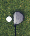 Paradym AI Smoke Max Fairway Wood 5 Wood Graphite Regular Standard next to golf ball on grass