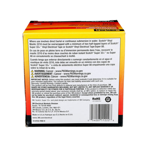 Vinyl Mastic Electrical Tape 2210 4 Inch By 10 Foot Black Self Fusing Rubber Insulation Tape That Seals Up Moisture And Weatherproofs Like A Boss For Indoor Outdoor Use UV Resistant Temperature Range 32F To 100F