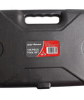 Black case for 148 Piece Automotive And Household Tool Set For DIY Enthusiasts And Car Lovers Durable Heat Treated Tools