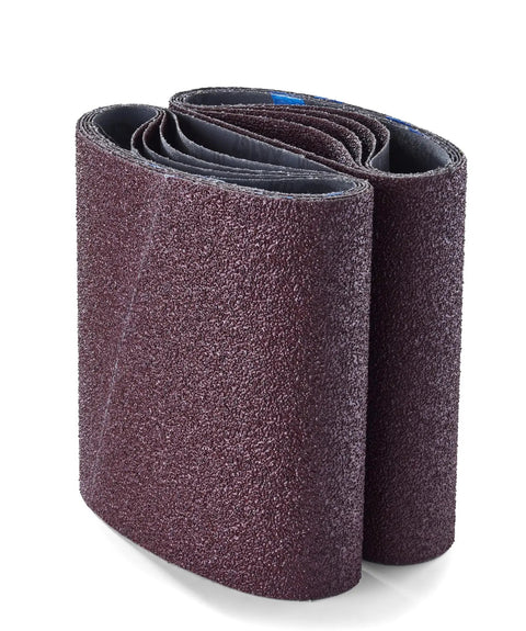 8 By 19 Inch Floor Sander Sand Belt 60 Grit EZ 8 Bi Directional Purple Resin Bond Cloth X Weight Industrial Grade Replacement