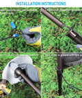 Installation guide for Low Voltage LED Landscape Path Lights 3W Cast Aluminum 12-24V 5 CCT IP65 Oil Rubbed Bronze Pack of 4.