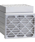 Stack of 16x20x4 MERV 13 Pleated HVAC Filter 6 Count For Furnace And AC Traps Bacteria Dust Mold and Pollen