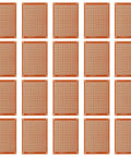 20 Pcs 5x7 Cm Universal Breadboard Bakelite Prototype Boards For Electronics Experiments Great For DIY Projects With Ample Layout Durable Bakelite Construction Hands On Friendly For Beginners And Tinkerers