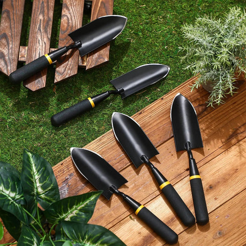 heavy duty garden trowel 8 Piece Garden Hand Trowels Set With Carbon Steel ✓