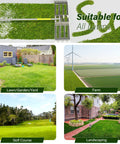 Lawn Leveling Rake With Adjustable Stainless Steel Handle, 6.5 Ft Extendable Pole, suitable for lawns, gardens, and golf courses.