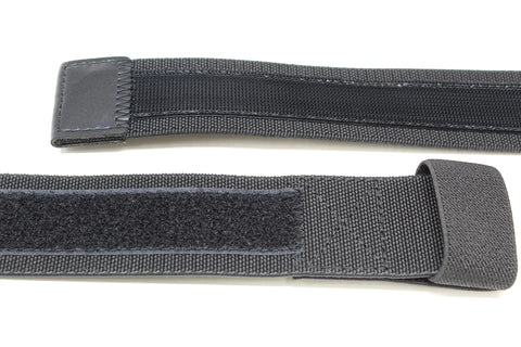 Flexible Black Nylon Belt With Adjustable Hook And Loop Closure No Buckle No Metal For TSA Approved Wear Fits Through Most Pants And Jeans Loops Ideal For Casual Or Work Outfits