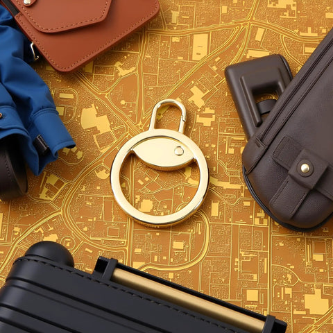 Gold Zipper Pull Replacement In A Snap Detachable Metal Zip Slider Extender Handle For Luggage Backpack Jacket And Suitcase
