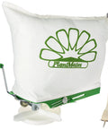 25-Capacity Broadcast Spreader With Canvas Bag Heavy Duty Lawn Care Spreader Easy Calibrated Flow Rate Comfortable Adjustable Shoulder Strap