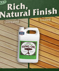 100 Percent Pure Tung Oil For Food Safe Premium Waterproof Wood Finish And Sealer For Indoor And Outdoor Projects 128 Fl Oz 2 Pack Easy Hand Rubbed Look That Penetrates Deep with untreated and treated wood comparison.
