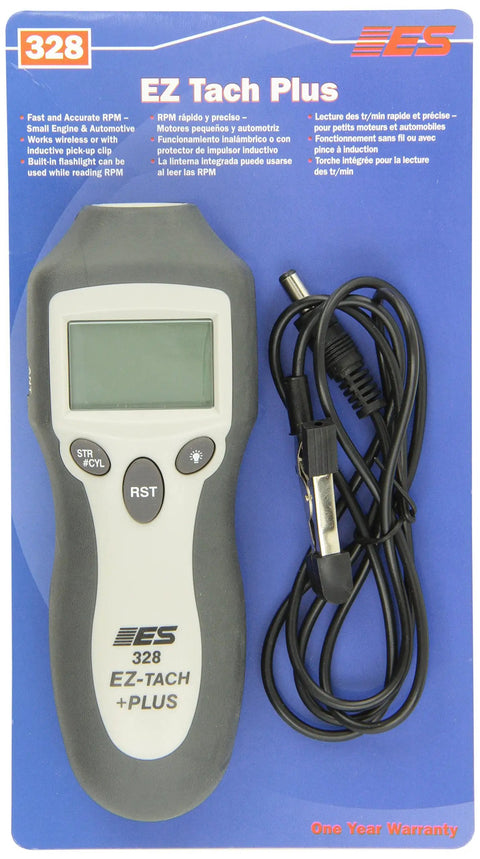 Versatile RPM Tachometer For Engines From String Trimmers To Cars Reads Up To 20000 RPM With Backlit LCD Display Built In LED Flashlight And Accurate To Ten RPM Great For Auto And Outdoor Power Equipment Tuning