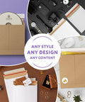 Assorted Stay Flat 17 By 21 Inches White Kraft Rigid Mailers Pack Of 50 With Self Seal Closure for versatile content.