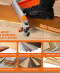 13 Inch Pro Vinyl Floor Cutter No Dust No Noise No Electricity Multi Angle Cuts For Laminate Vinyl And More in use on flooring