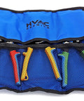 Beefy Heavy Duty Aviation Snips Set For HVAC And Sheet Metal, 3-piece tin snips with color-coded handles in carrying case