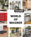 Collage of home and garden items featuring QuickClick Furniture Glide Base Set and Wagner design yourself products