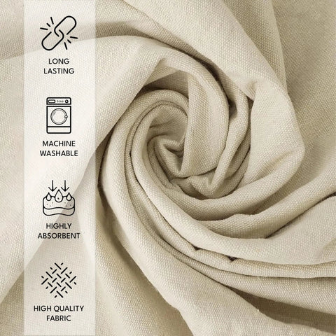 Heavy Duty Cotton Canvas Drop Cloth 4 X 15 Feet Pack Of 2 for Painting and Renovations with fabric details and benefits.