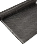 Carbon Fiber Fabric Roll 6.5ft Long By 12In Wide 3K 220G 2X2 Twill Weave Sheet 0.25mm Thick For Cars And Heavy Duty Structural Reinforcement