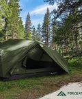 2 Person Waterproof And Windproof Camping Tent For 3 To 4 Seasons With Lightweight Aluminum Poles Fast Setup And Compact Backpacking Design