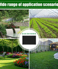 Automatic Gardening Capillary Mat With Labels 47x39 Inch Plant Water Wicking Mat for various garden applications and settings