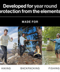 Men's UPF 50+ ProtectUV Mega Solar Long Sleeve Shirt With Melanoma Foundation Seal Of Approval for hiking, backpacking, and fishing.