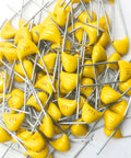 Ultimate Multilayer Ceramic Capacitor Value Kit for Electronics Hobbyists, showing capacitors in yellow casing, ideal for DIY projects.