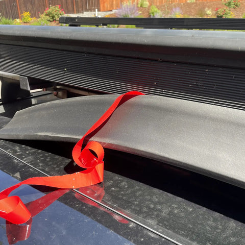 Premium Flexible Wind Deflector Fairing For Roof Rack Crossbars That Slays Wind Drag And Keeps The Cabin Quiet While Boosting Your Highway Miles Per Gallon Every Time You Roll