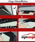 Installation steps for Premium Cabin Air Filter With Activated Carbon Replacement For Subaru Toyota And Mitsubishi Vehicles