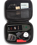 Open view of compact carry case for ET300 Circuit Breaker Finder and Southwire Adapter Kit with mesh pocket, tools inside.