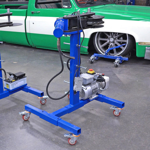 Heavy Duty Electro Hydraulic Pipe Tube Bender Forged For Rough Shop Jobs Handles Up To.120 Wall Aluminum Copper Steel