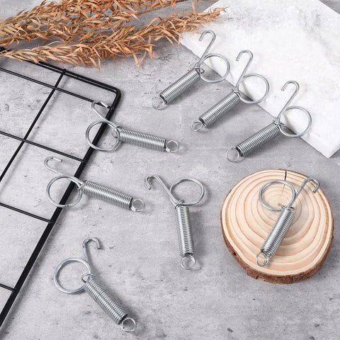 20-pack metal spring latches with hooks for cages and pet crates