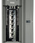 225 Amp Indoor Main Lug Load Center With 42 Spaces And 60 Circuits, 3 Phase Copper Bus, UL Listed, Accepts Plug In Style Breakers, Supports 120/240 Or 120/208 Volt Systems, Heavy Duty Electrical Panel For Commercial And Residential Use