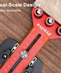 Top Grade Thin Rip Jig For Table Saw Featuring Adjustable Sliding Fence And Dual Laser Scale Guide For Dead Nuts Accurate Woodworking Cuts Down To 1 32 Inch Widths With Knockout Safety Performance, showcasing dual-scale design and adjustable settings.