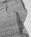 Close-up of Backyard Baseball And Softball Backstop Net 12 By 30 Foot Heavy Duty Nylon Mesh With Sturdy Straps.