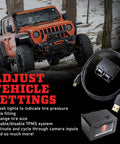 Tazer JL JT Lite Programmer For Jeep Wrangler JL And Gladiator JT Easy Plug In Tuner To Adjust Tire Size Gear Ratio TPMS Speedometer Axle Settings And More For 2018 To 2026 Jeep JL Gladiator JT, black module and cable