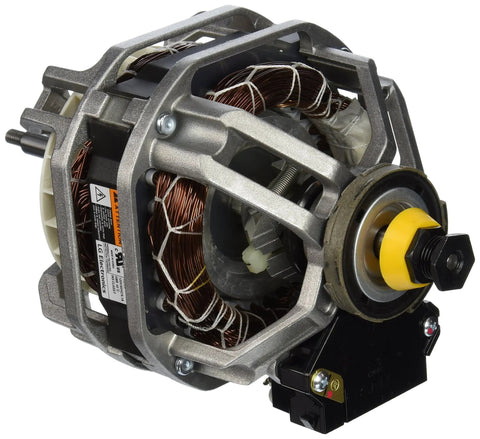 Replacement Drive Motor For Clothes Dryer 4681EL1008A OEM Part showing metal structure and wiring for electric dryers