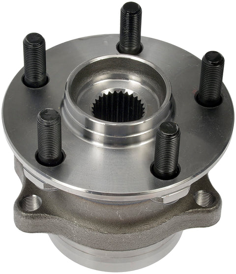 Rear Wheel Bearing And Hub Assembly For Select Subaru Models Plug-And-Play Replacement Kit with OEM-Style Bearings close-up