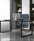 Office desk with Heavy Duty Metal Table Legs 28 Inch High 35 Inch Wide Set Of 2 Built Tough As Nails To Handle 1200 Lbs Load Capacity