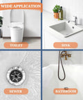 Kicking Nasty Hair Clogs Like A Pro This Flexible Drain Snake shown used in toilet, sink, sewer, and bathroom areas.