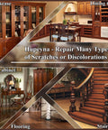 Top Shelf Wood Repair Kit Featuring Slick Scratch Fix And 12 Color Wood Filler Set For Effortless Diy Furniture Restoration That Looks Brand New Again Touch Up Scratches Fast with bookcase, cabinet, dining table, flooring and staircase.