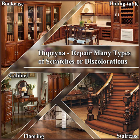 Top Shelf Wood Repair Kit Featuring Slick Scratch Fix And 12 Color Wood Filler Set For Effortless Diy Furniture Restoration That Looks Brand New Again Touch Up Scratches Fast with bookcase, cabinet, dining table, flooring and staircase.