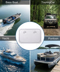 Top Shelf Marine Deck Hatch For Boating And Jon Boats, Heavy Duty Weather Beater Access Door With Non Slip Grip, Zero Hassle Setup Below Deck Storage Entry White on boats.