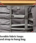 Outdoor Camp Kitchen Tool Roll Organizer For Travel And Camping, durable ripstop bag with utensils and hanging strap