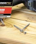 Stainless Steel Trim Screws Size Eight By One And Five Eighths Inch Star Drive No Pre Drill Quick Install on wooden deck