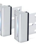 Two Pack Front Door Reinforcement Lock Kit With Upgraded Latch That Withstands 800 Pounds Of Force Prevents Unauthorized Entry